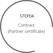 step4, Contract(Partner Certificate)